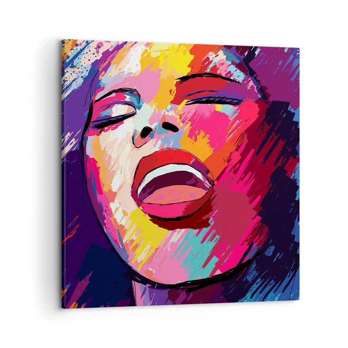 Obraz na plátně - Vyzpívat celý život - 50x50 cm