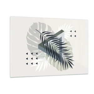 Obraz na skle - Příroda a geometrie – dva řády? - 120x80 cm