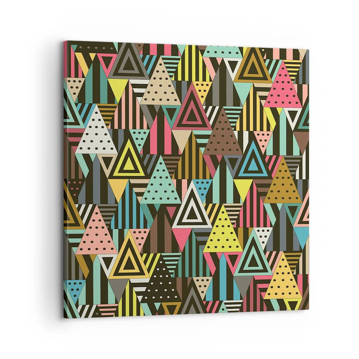 Obraz na plátně - V rytmu na tři - 60x60 cm