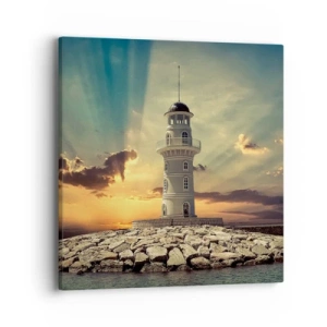 Obraz na plátně - Světlo - Dobro - Krása - 40x40 cm