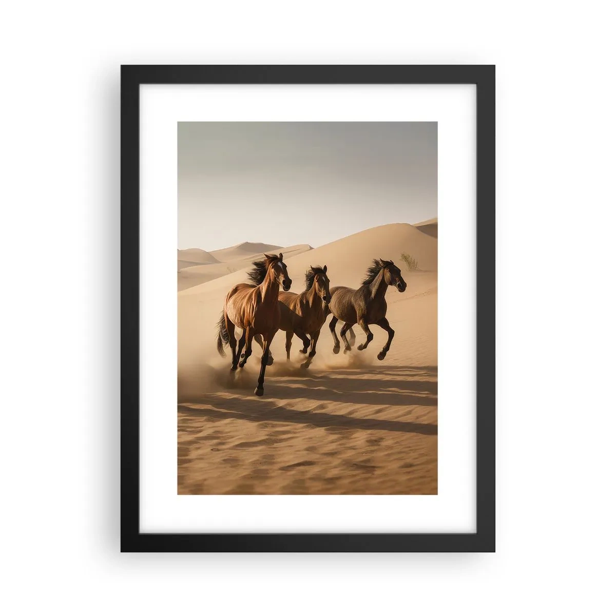 Plakát v černém rámu - Volné jako vítr - 30x40 cm