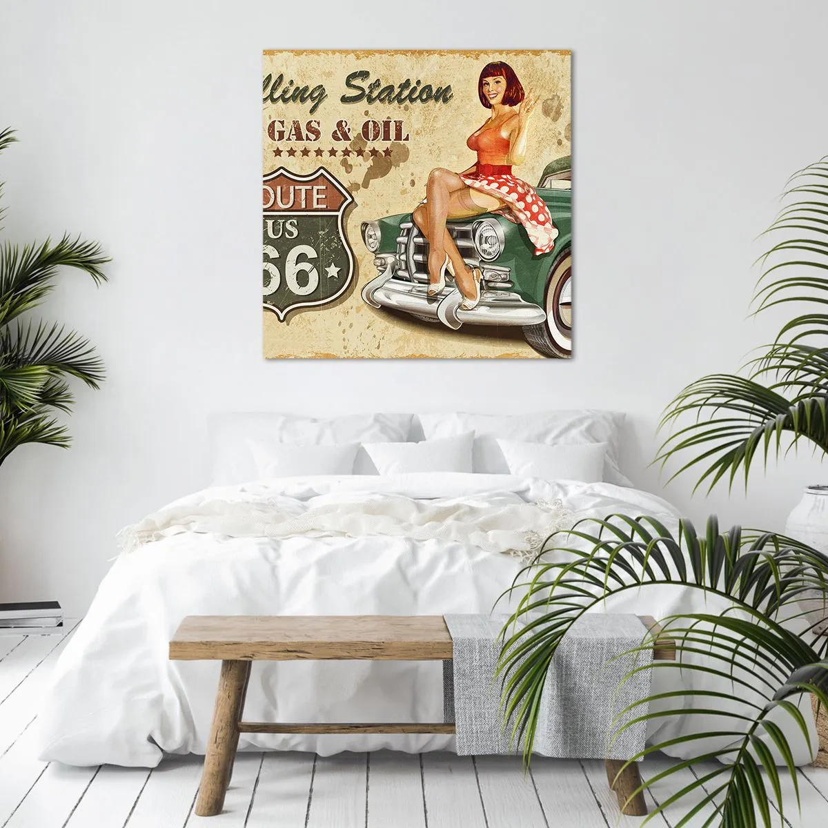 Obraz na plátně - Skvělá 40. léta - 70x70 cm