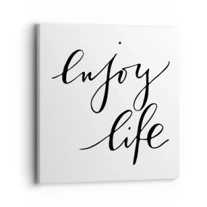 Obraz na plátně - Není co dodat… - 40x40 cm