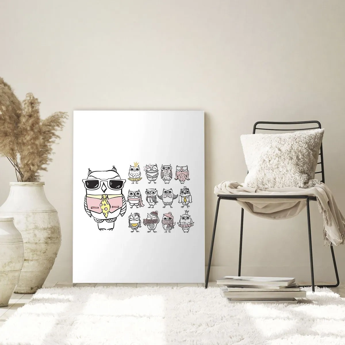 Obraz na skle - Tolik rolí na hraní - 80x120 cm