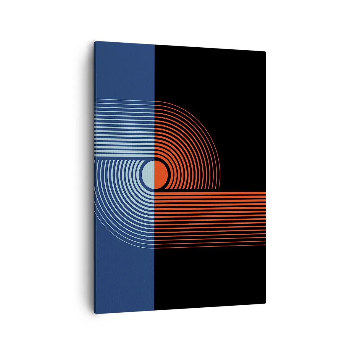 Obraz na plátně - V geometrickém objetí - 50x70 cm