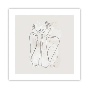 Plakát - Zasněný okamžik - 40x40 cm