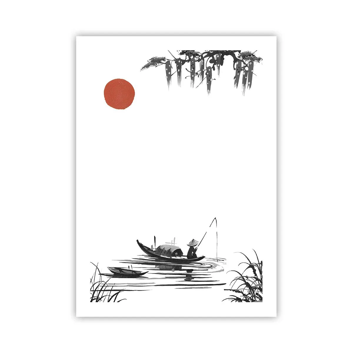 Plakát - Asijské odpoledne - 50x70 cm