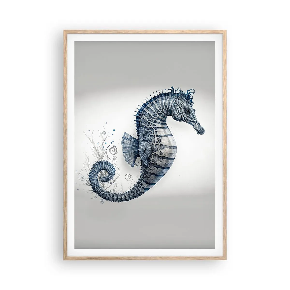 Plakát v rámu světlý dub - Jemný vtip přírody - 70x100 cm