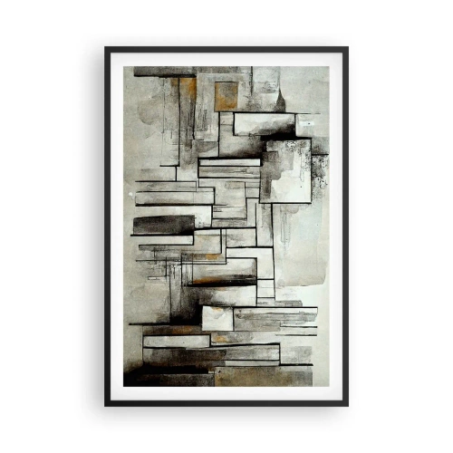 Plakát v černém rámu - Síla jednoduchosti - 61x91 cm