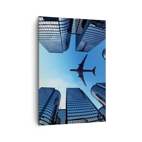 Obraz na plátně - Pohled ze skleněné rokle - 70x100 cm