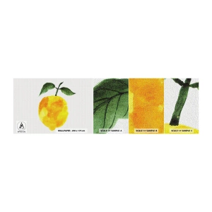 Vzor Fototapety Samolepicí Deluxe Sticker - Jak poznat chuť slunce - Citrón, Kuchyně, Ovoce - 100x30 cm