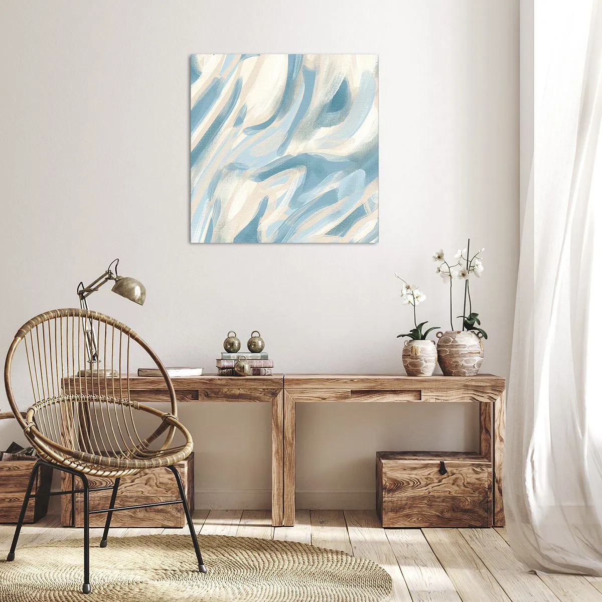 Obraz na plátně - Jarní závany - 70x70 cm