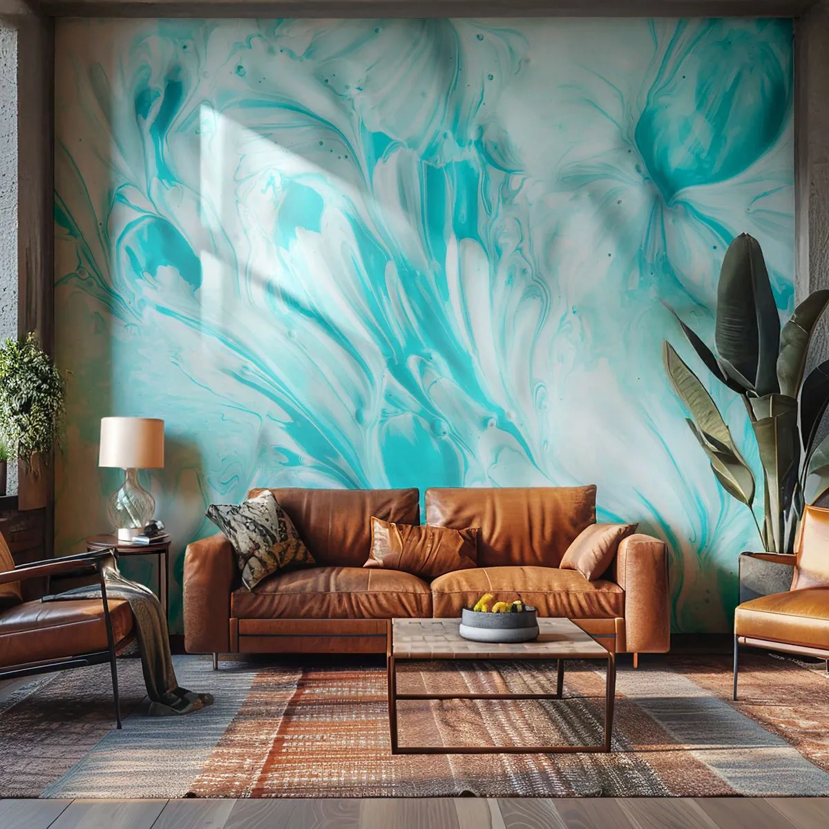 Fototapeta Premium Canvas - Navždy spolu - Abstrakce, Kus, Boho - 150x105 cm