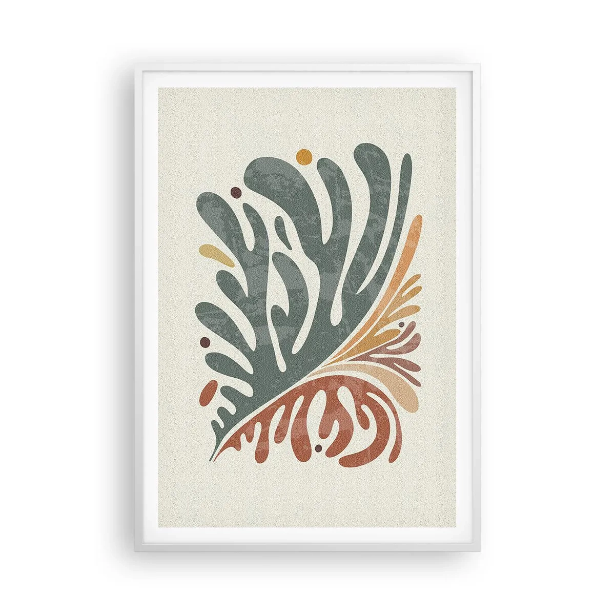 Plakát v bílém rámu - Vícebarevný list - 70x100 cm
