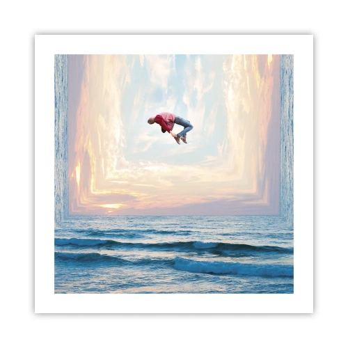 Plakát - Do jiné dimenze - 50x50 cm