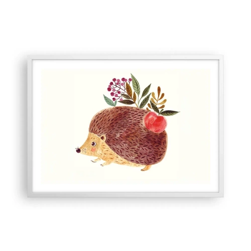 Plakát v bílém rámu - A už mě máš rád - 70x50 cm