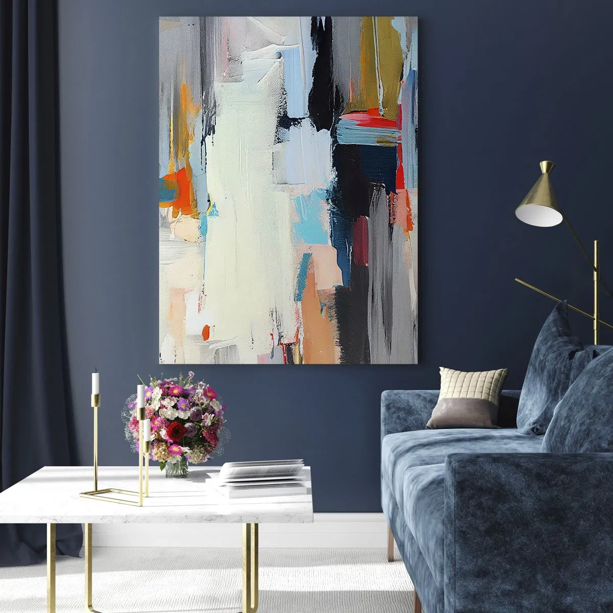 Obraz na skle - Nějaký způsob? - 70x100 cm