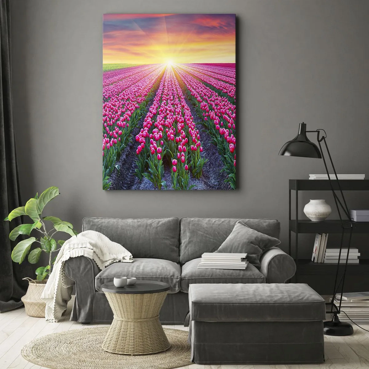 Obraz na plátně - Farma krásy - 50x70 cm