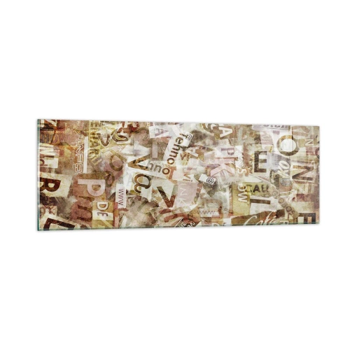 Obraz na skle - Kecy, kecy, kecy - 90x30 cm