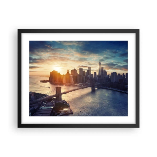 Plakát v černém rámu - Pomník kultury Západu - 50x40 cm