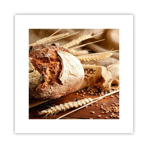 Plakát - Chutný, voňavý, křupavý - 30x30 cm