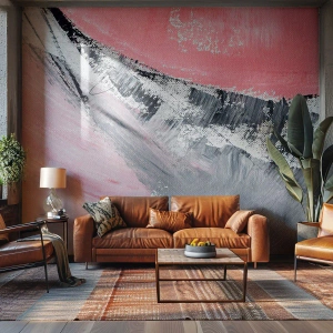 Fototapeta Premium Canvas - Sladěná kompozice - Abstrakce, Kus, Pastelové barvy - 450x315 cm