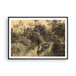 Plakát v černém rámu - Výlet ke zdroji - 100x70 cm