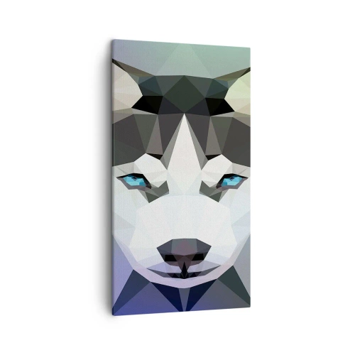 Obraz na plátně - Vzpomínka na sníh na severu - 45x80 cm