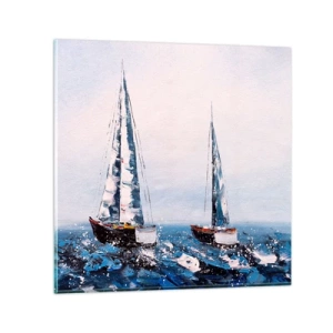Obraz na skle - Bratrství větru - 50x50 cm