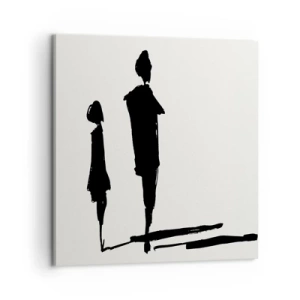 Obraz na plátně - Určitě spolu? - 60x60 cm