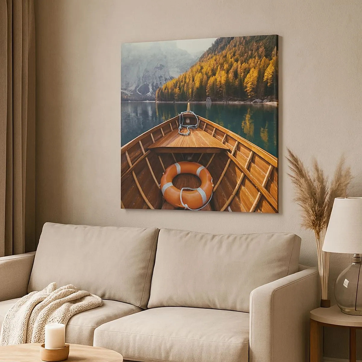 Obraz na plátně - Horská túra - 30x30 cm