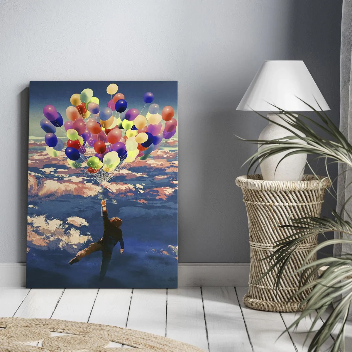 Obraz na plátně - Splněné sny dětství - 65x120 cm