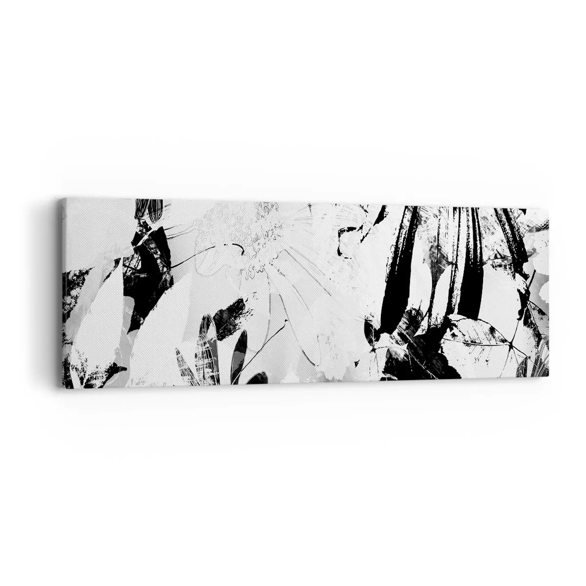 Obraz na plátně - Podzim v negativu - 90x30 cm