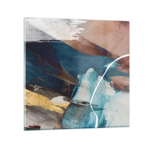 Obraz na skle - Na plno a s energií - 30x30 cm