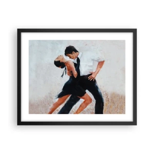 Plakát v černém rámu - Tango mých tužeb a snů - 50x40 cm