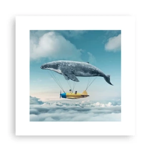 Plakát - Proč ne? - 30x30 cm