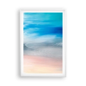 Plakát v bílém rámu - Živly: vzduch - 61x91 cm