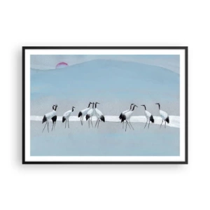 Plakát v černém rámu - Po horkém dni - 100x70 cm