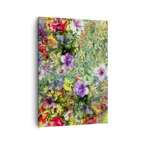 Obraz na plátně - Do květů, k záhubě - 50x70 cm