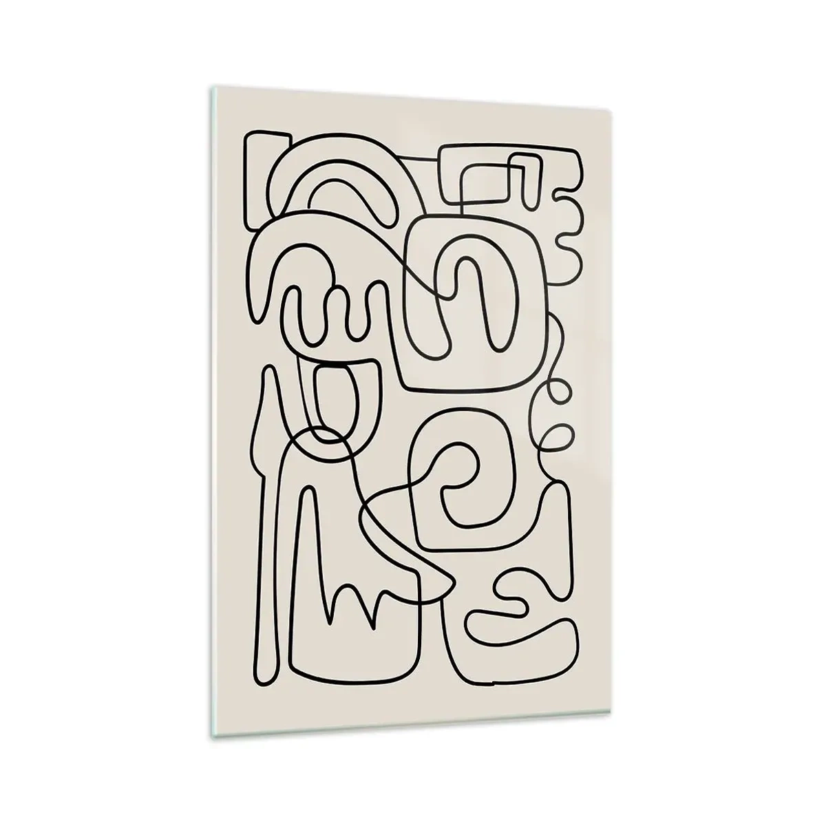 Obraz na skle - Podle stopy - 80x120 cm