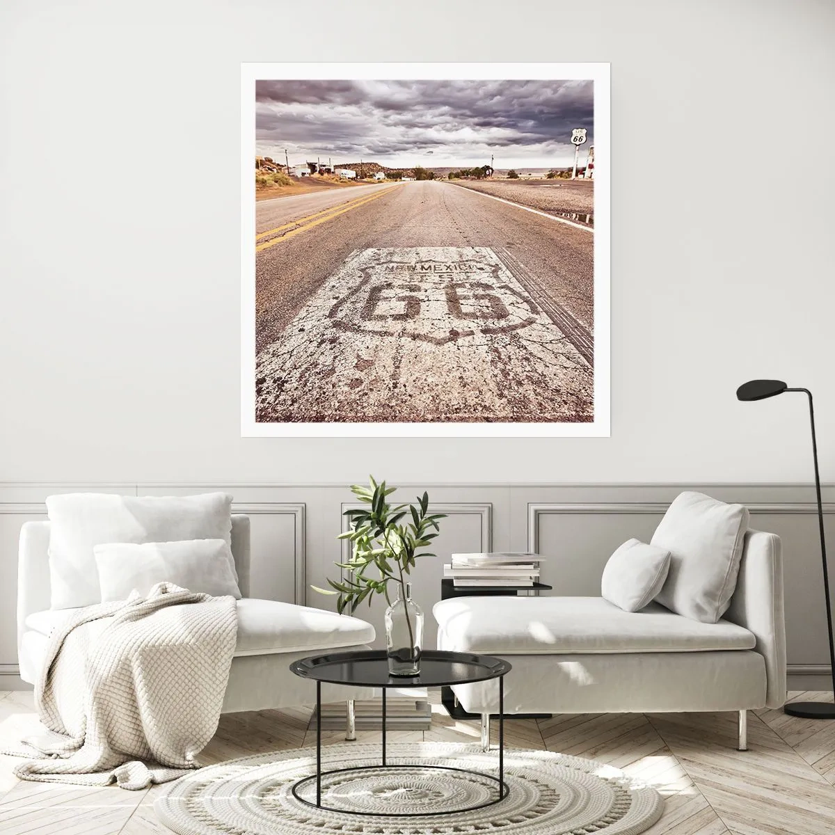 Plakát - Mother Road - americká legenda - 50x50 cm