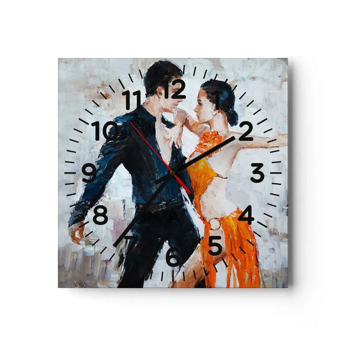 Nástěnné hodiny - Dirty dancing - 40x40 cm