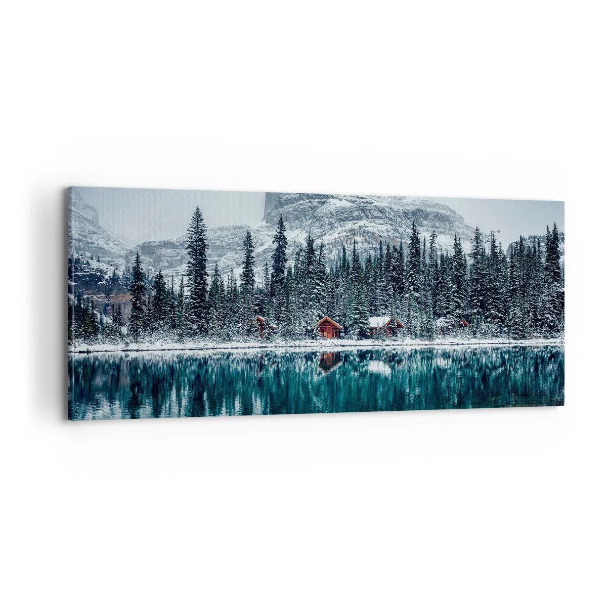 Obraz na plátně - Kanadské útočiště - 100x40 cm