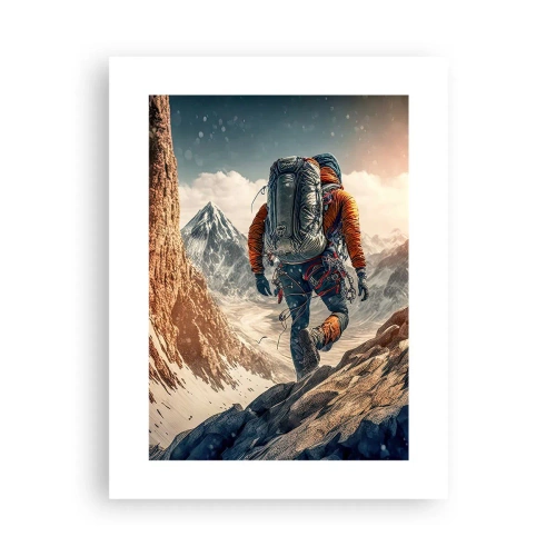 Plakát - Osamělý bojovník - 30x40 cm