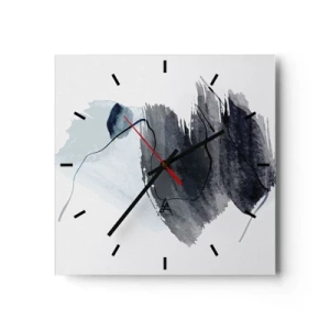 Nástěnné hodiny - Intenzita a pohyb - 40x40 cm