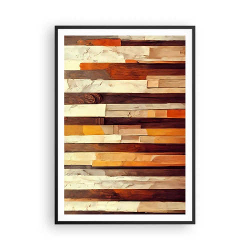 Plakát v černém rámu - Hymna lesních stromů - 70x100 cm
