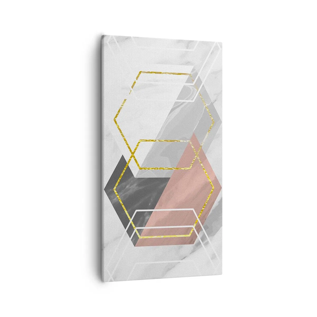 Obraz na plátně - Řetězová kompozice - 55x100 cm