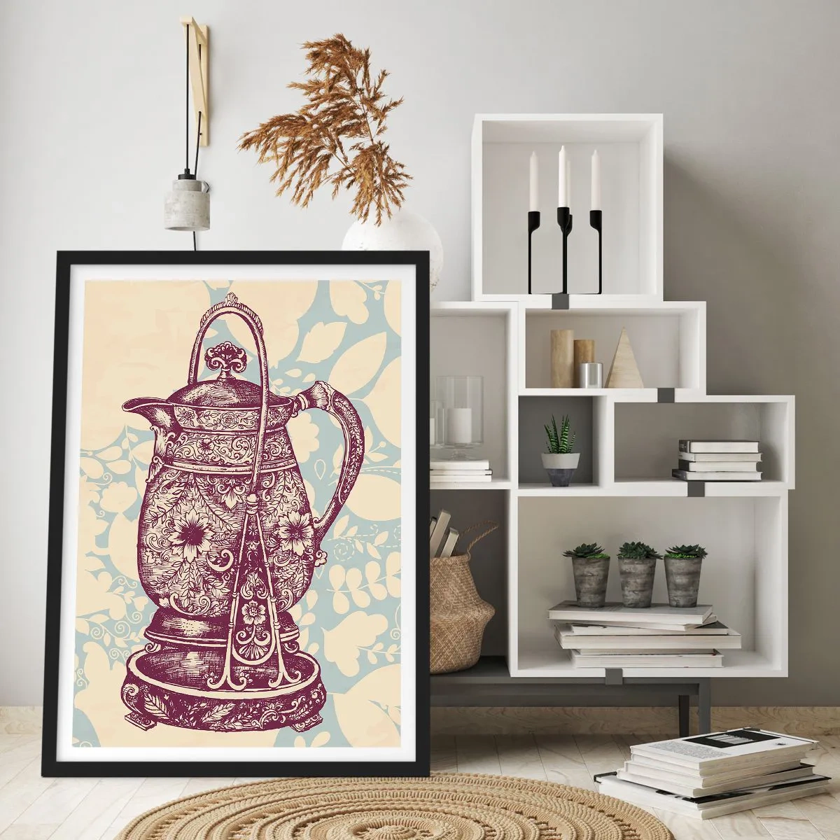 Plakát v černém rámu - Krása všedního dne - 61x91 cm