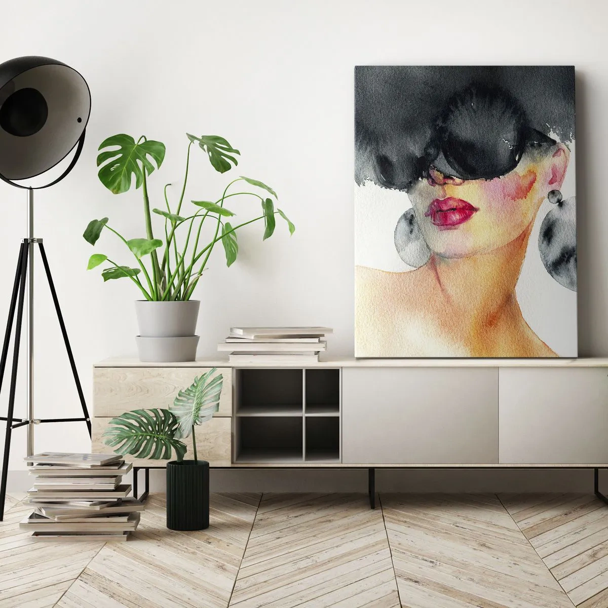 Obraz na plátně - Tajemství elegance - 50x70 cm