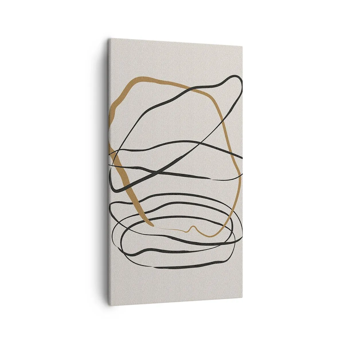 Obraz na plátně - Kompozice – tanec ve smyčce - 45x80 cm